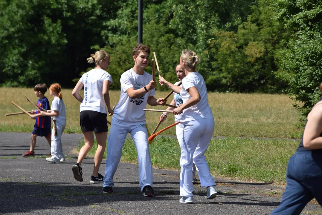 Capoeira w parku Baden-Powella