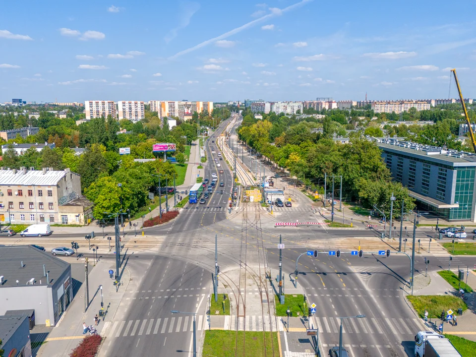 Przebudowa alei Śmigłego-Rydza w Łodzi