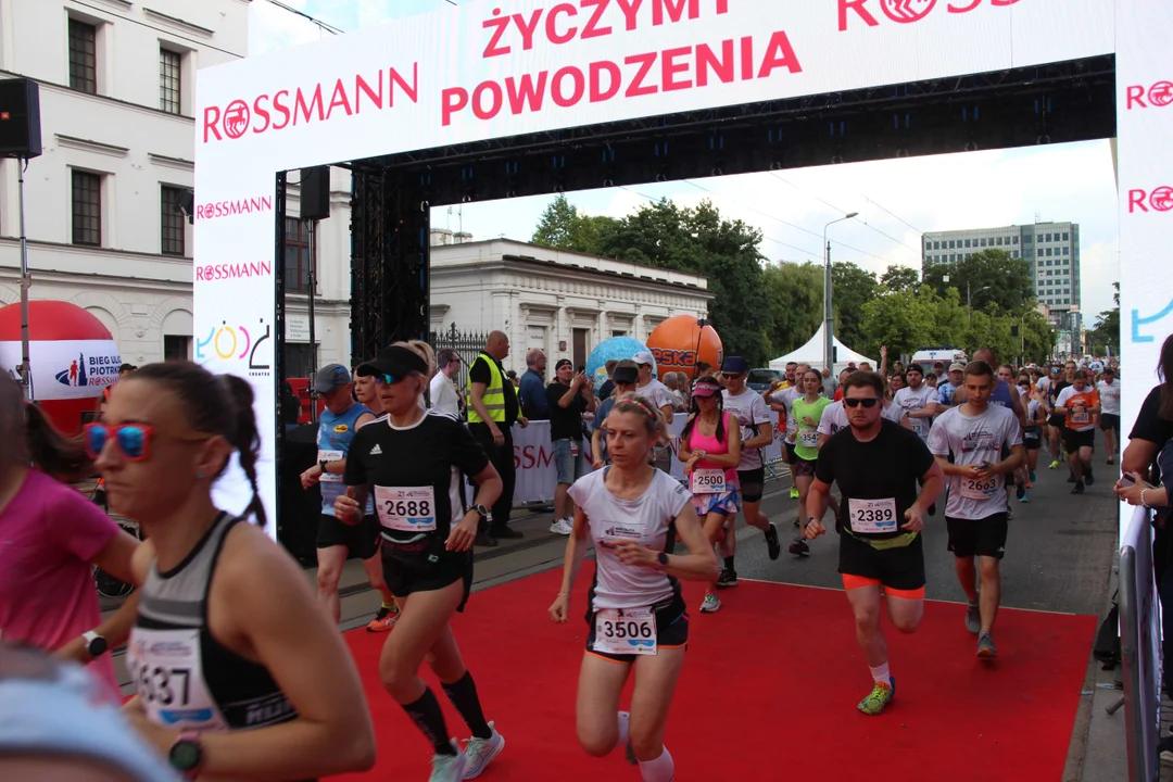 21. Bieg Ulicą Piotrkowską Rossmann Run w Łodzi