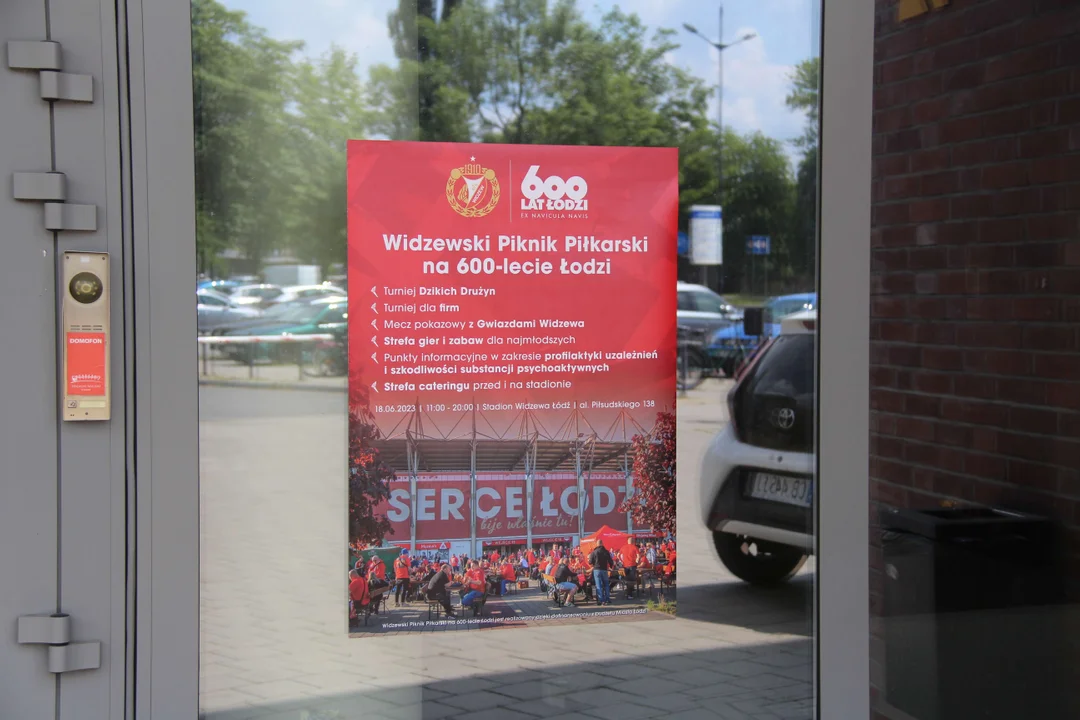 Widzewski Piknik Piłkarski na 600. Urodziny Łodzi.