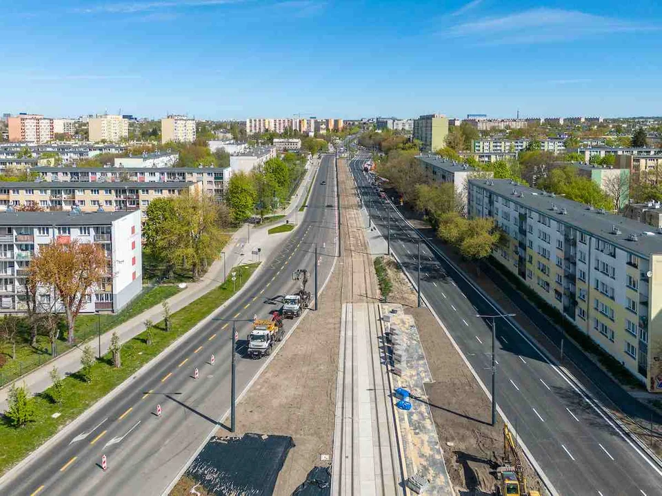 Ważne zmiany na Al. Śmigłego Rydza w Łodzi