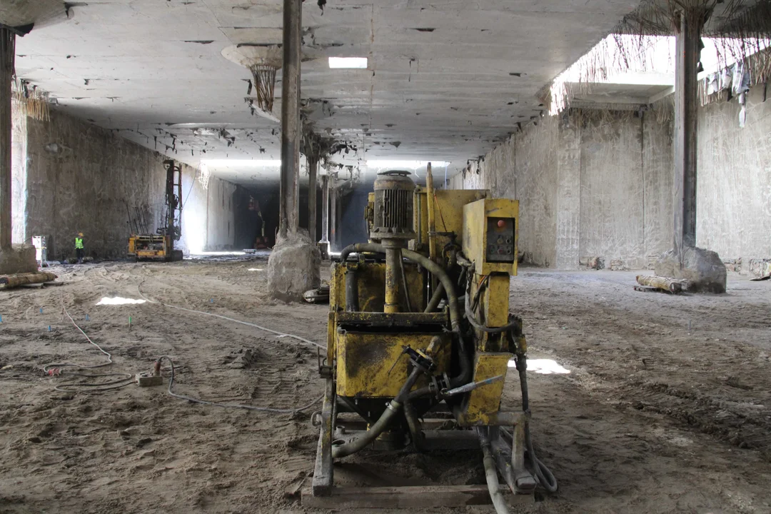 Trwa budowa tunelu kolejowego pod Łodzią - odcinek do przystanku Łódź Koziny