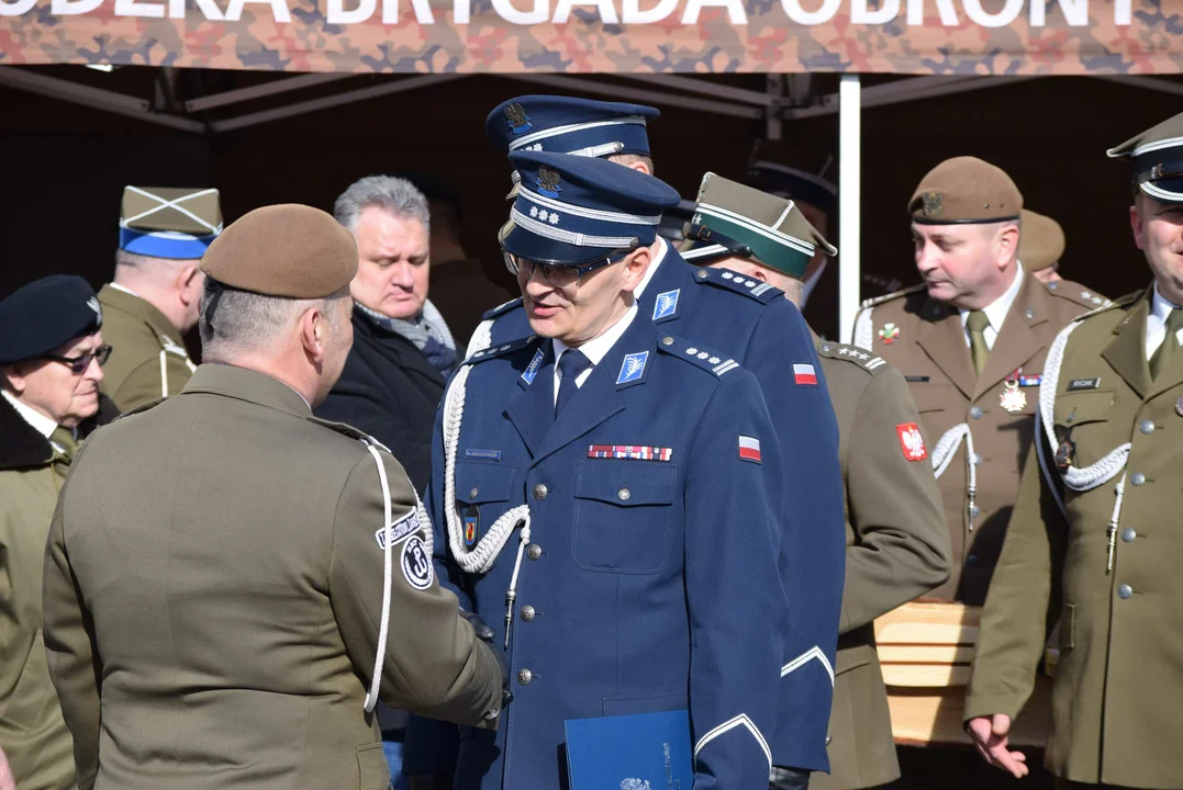 Łódzcy terytorialsi z nowym dowódcą