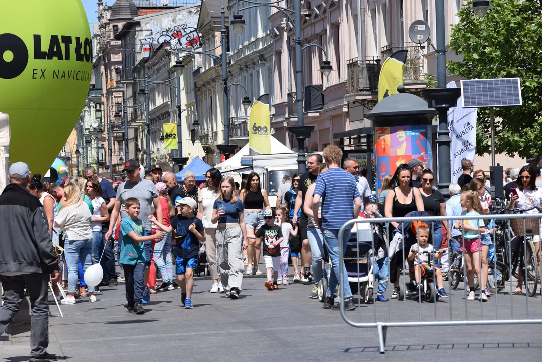 Miejski dzień dziecka w Łodzi. Dzieci przejęły Piotrkowską