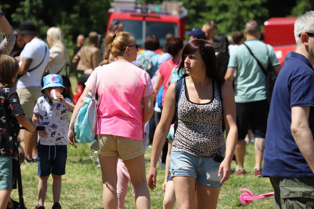 Piknik rodzinny z okazji dnia dziecka na Młynku w Łodzi