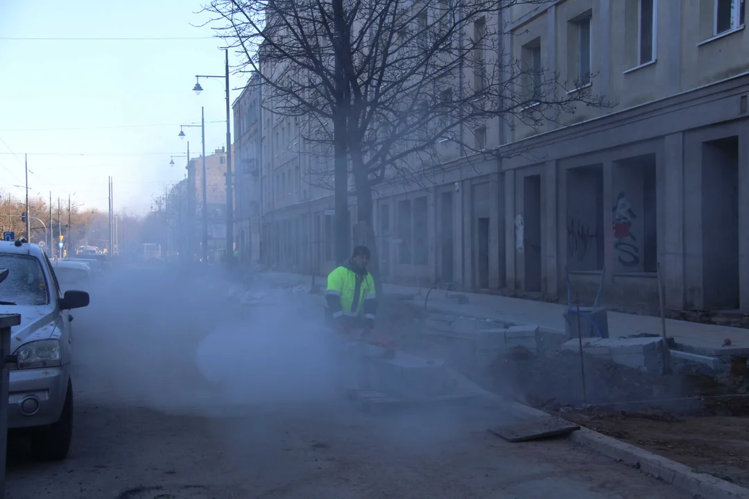 Przebudowa ulicy Ogrodowej i Północnej w Łodzi