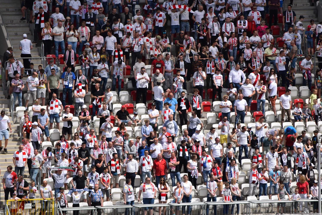 Piłkarskie starcie ŁKS Łódź z Resovią - Stadion Króla 21.05.2023