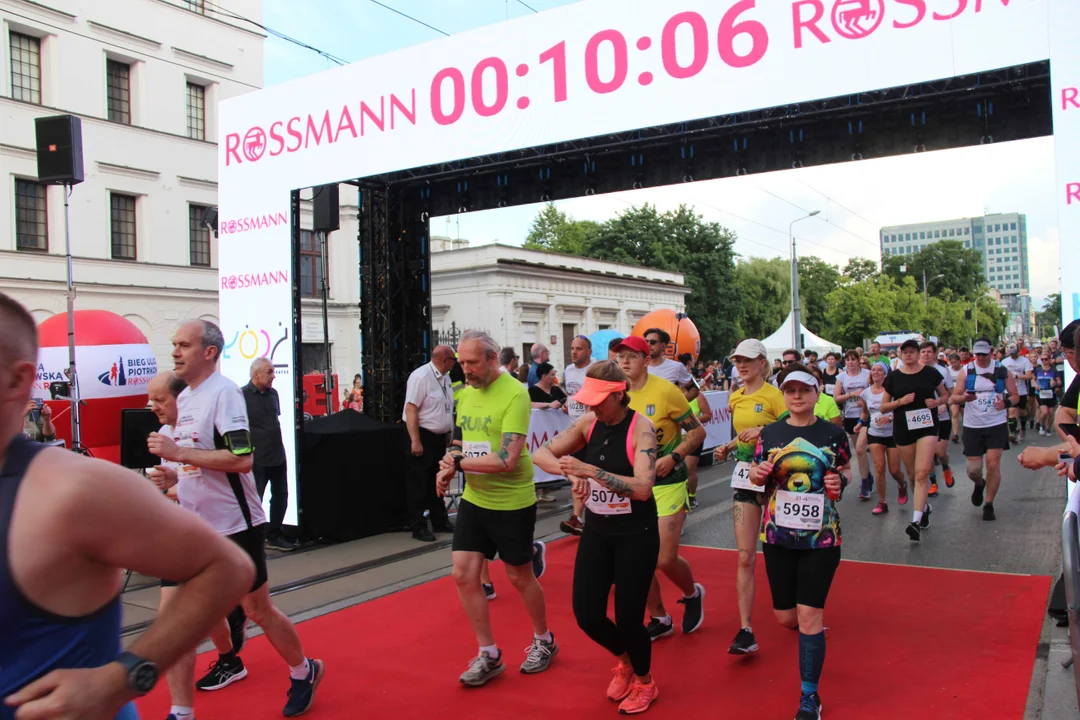 21. Bieg Ulicą Piotrkowską Rossmann Run w Łodzi