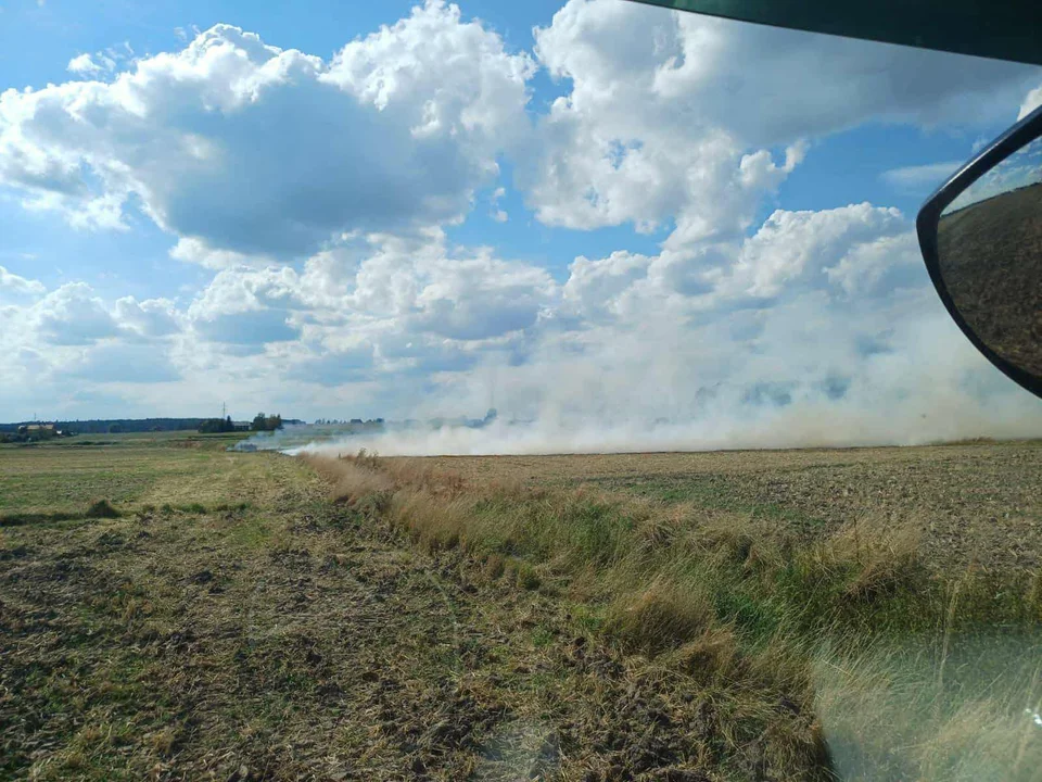 Tragiczny pożar w powiecie wieluńskim