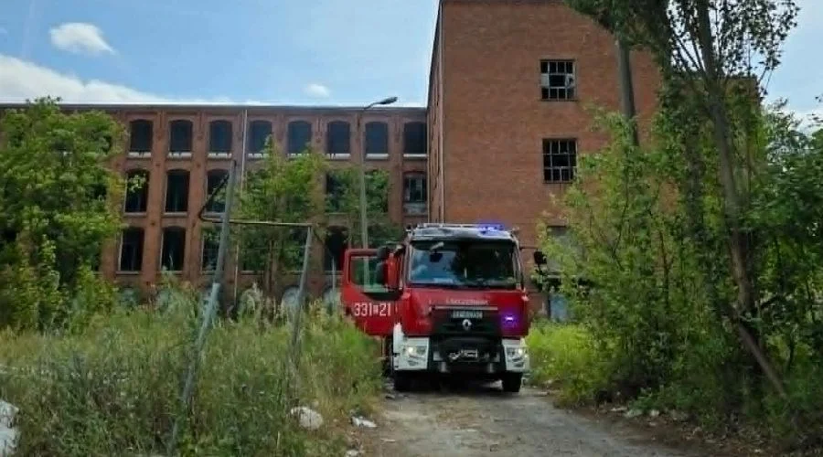Pożar Sulejowska Piotrków