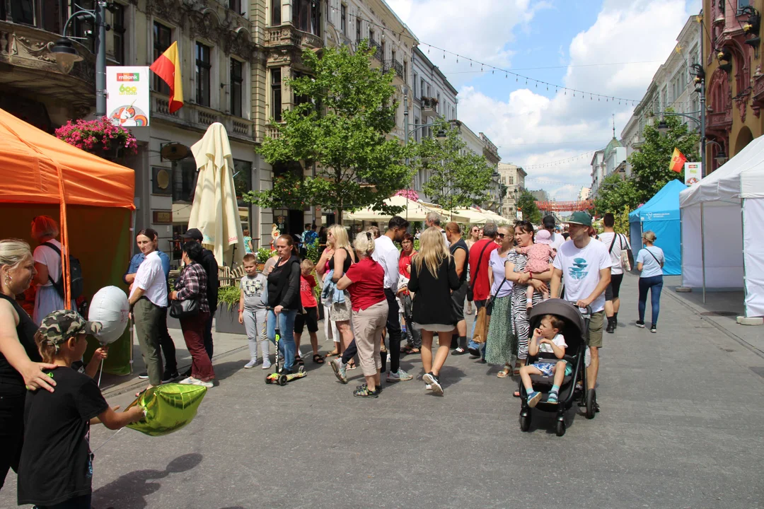 Huczne urodziny Łodzi na ul. Piotrkowskiej