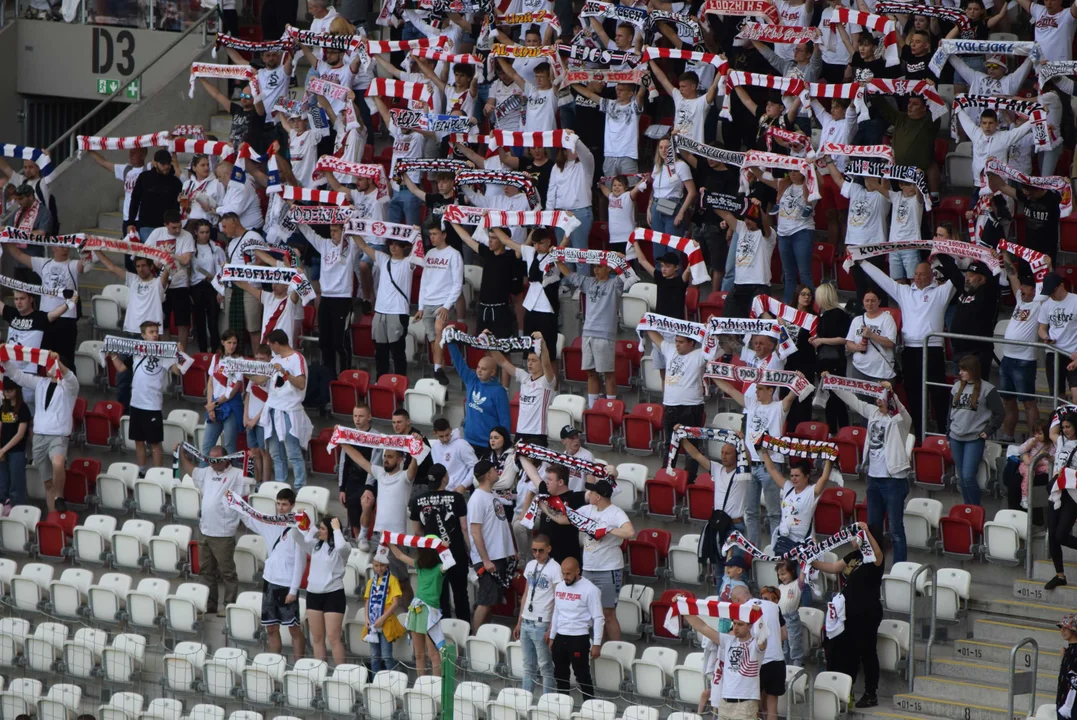 Piłkarskie starcie ŁKS Łódź z Resovią - Stadion Króla 21.05.2023