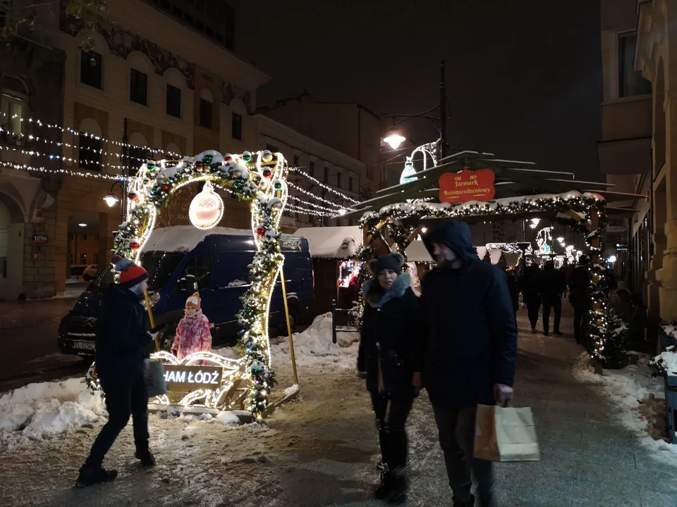 Iluminacja na Piotrkowskiej