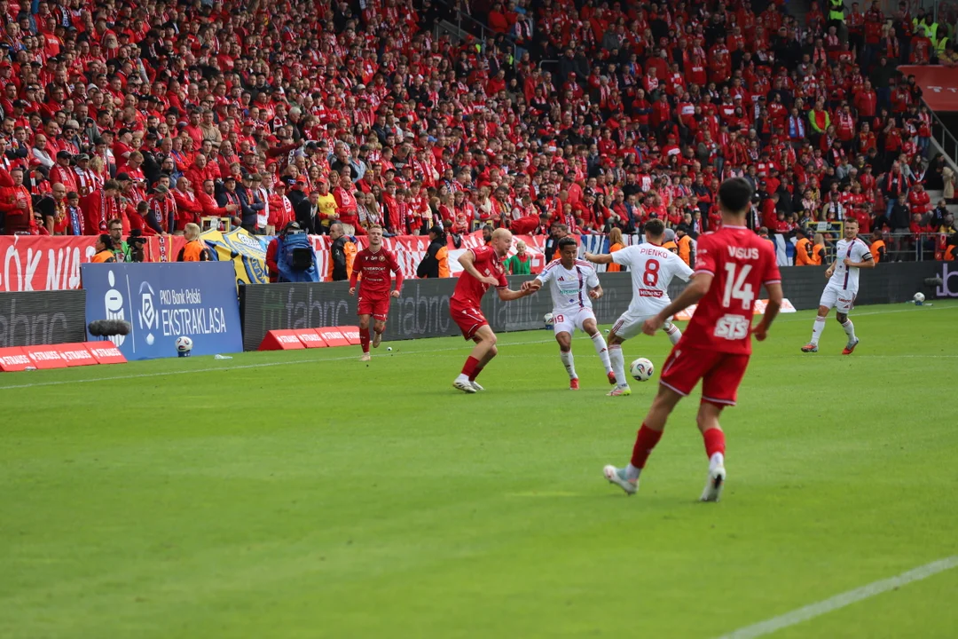 Mecz Widzew - Raków Częstochowa