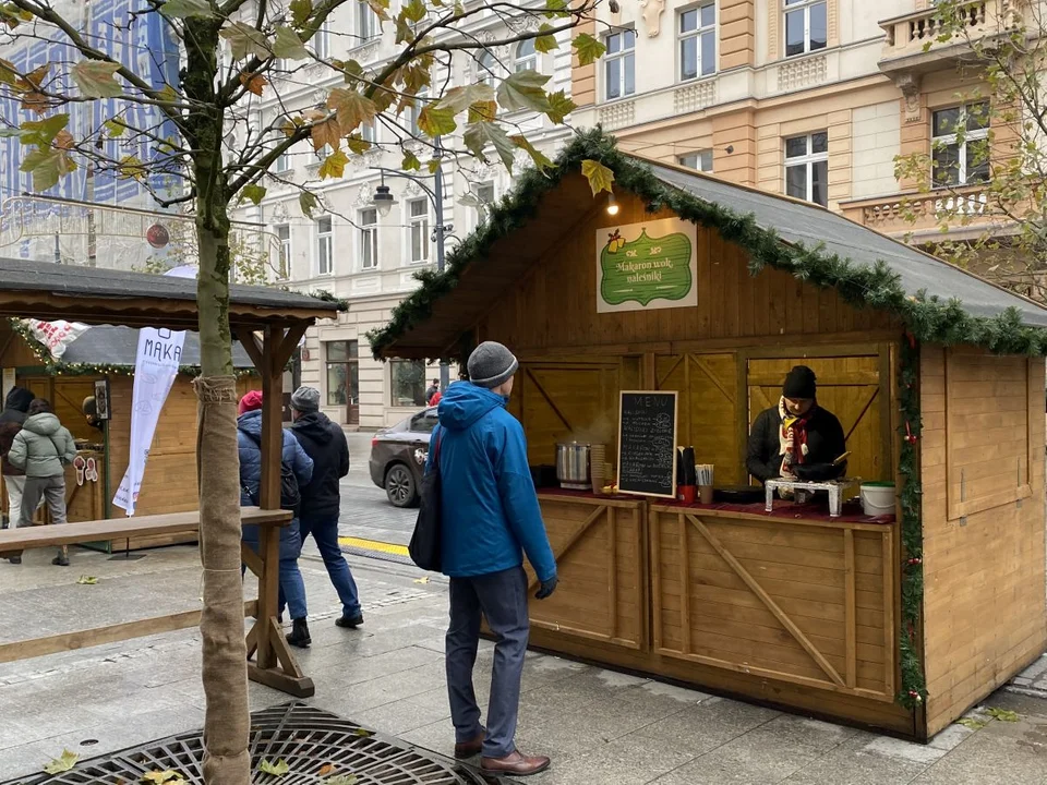 Jarmark Bożonarodzeniowy na Piotrkowskiej w Łodzi