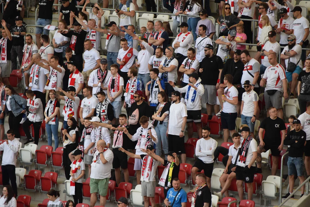 Piłkarskie starcie ŁKS Łódź z Resovią - Stadion Króla 21.05.2023