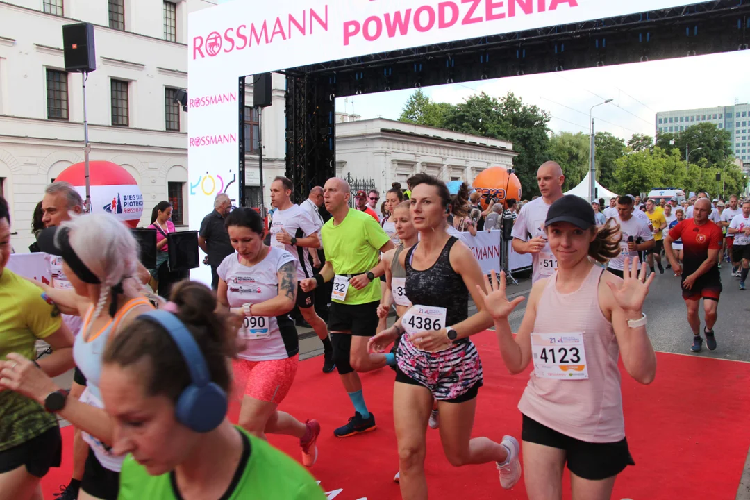 21. Bieg Ulicą Piotrkowską Rossmann Run w Łodzi