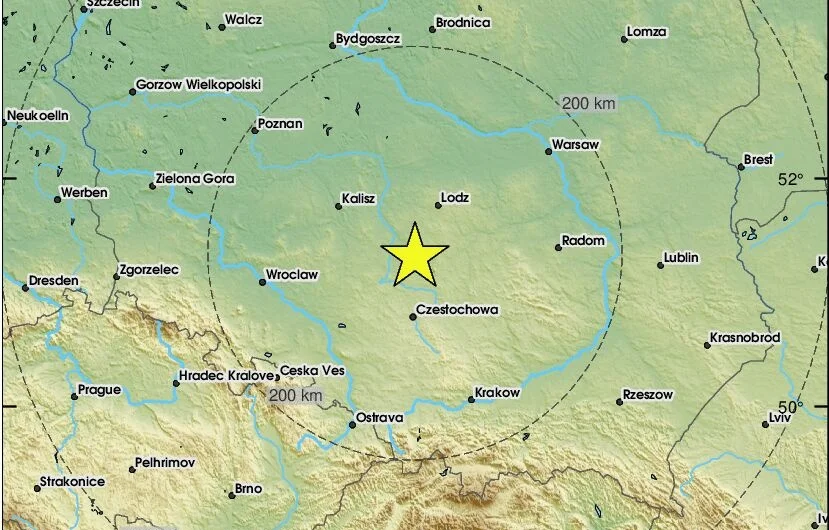 Trzęsienie ziemi w naszym województwie. Mogło być odczuwalne w promieniu wielu kilometrów - Zdjęcie główne