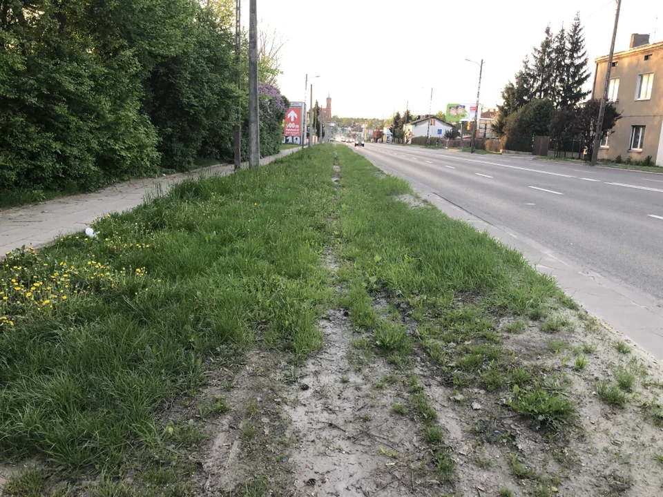 Śladem starej linii tramwajowej do Ozorkowa