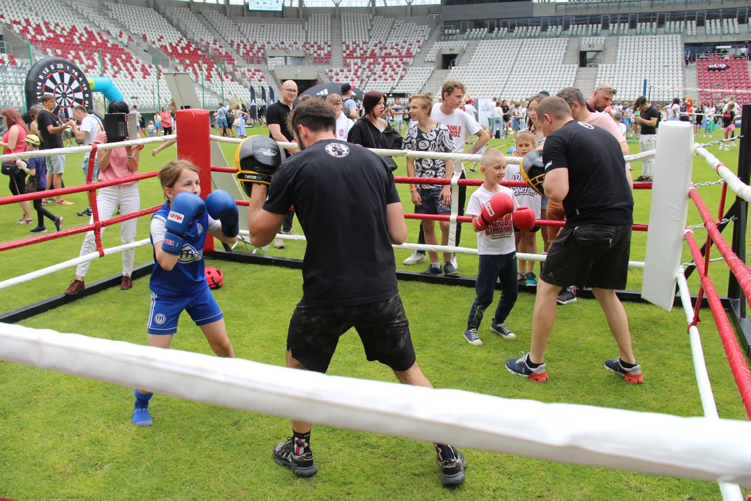 Urodzinowy piknik z okazji 600. urodzin Łodzi na stadionie ŁKS-u - 18.06.2023 r.