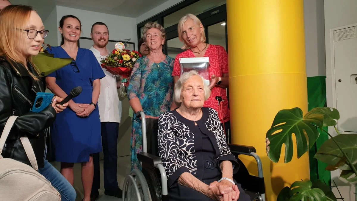 Najstarsza pacjentka onkologiczna ICZMP skończyła 100 lat