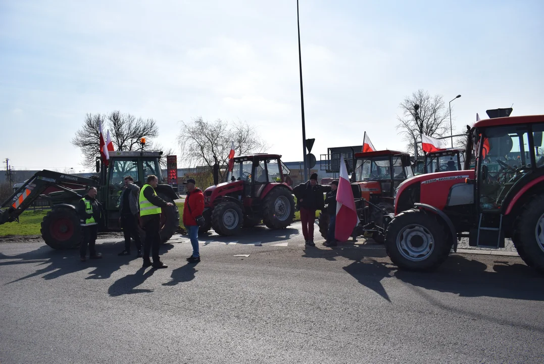 Protest rolników w Łódzkiem