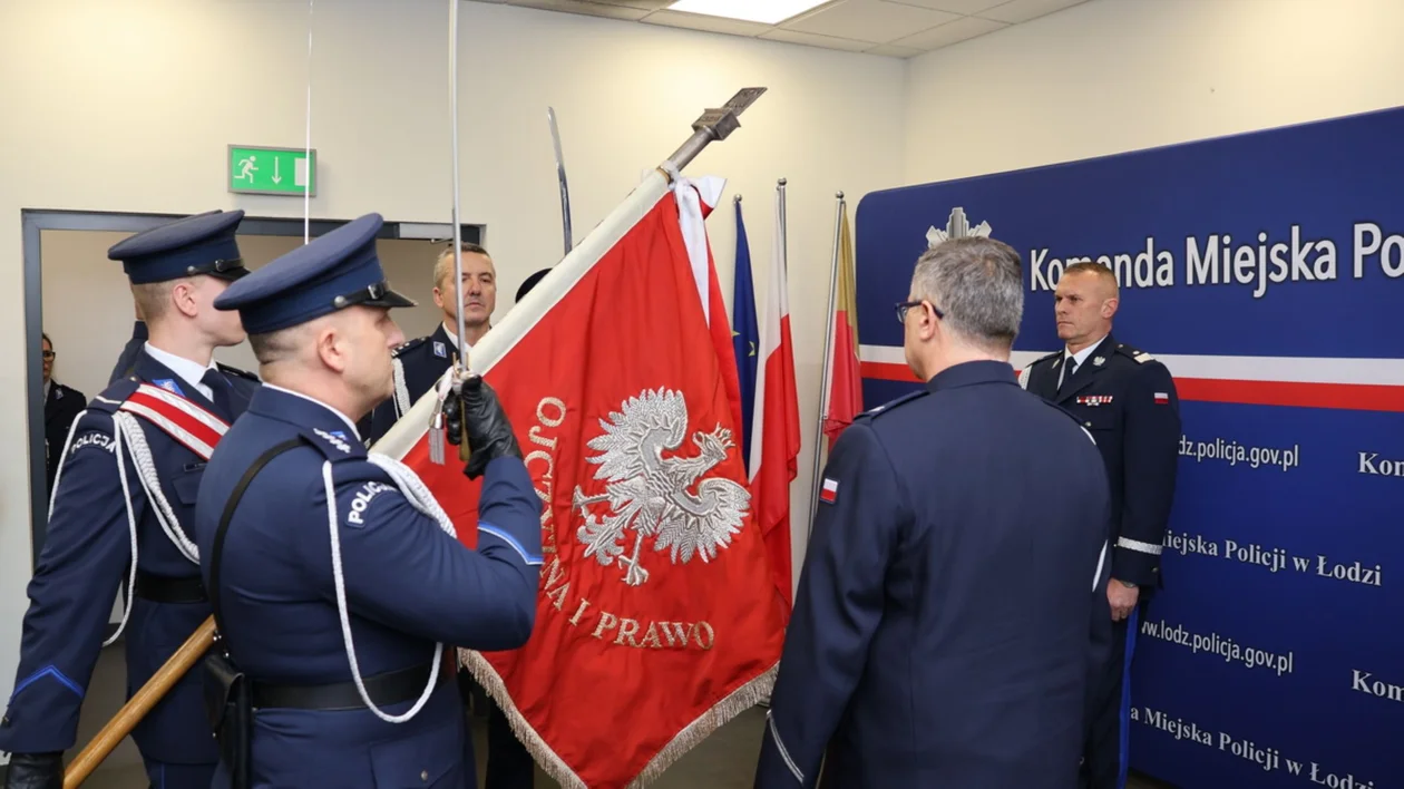 Zmiany w łódzkiej policji. Komendant miejski odszedł ze stanowiska [FOTO] - Zdjęcie główne
