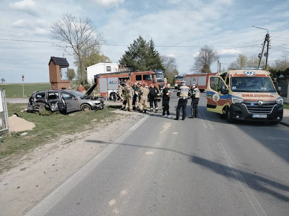 Dramatyczny wypadek w Łódzkiem