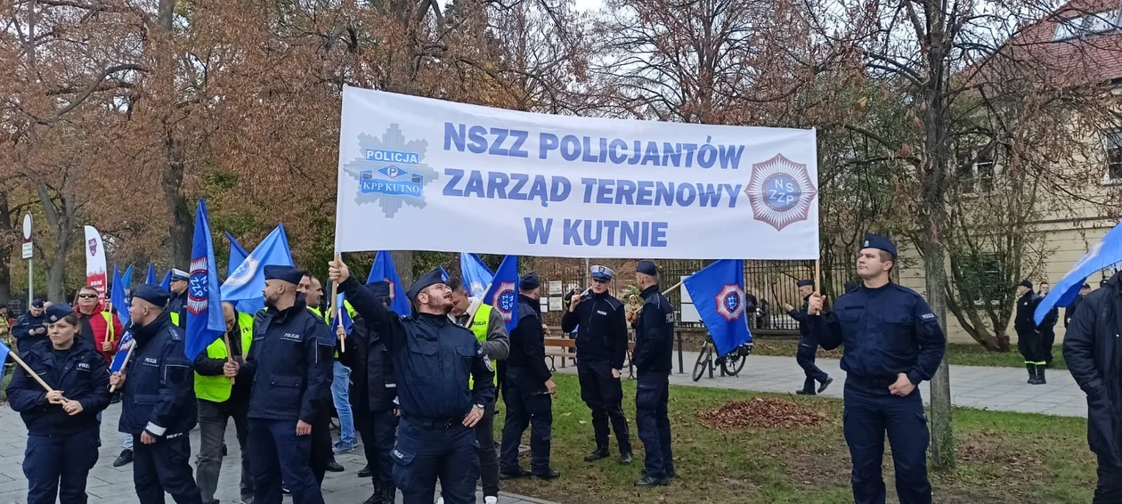 Strajk policjantów