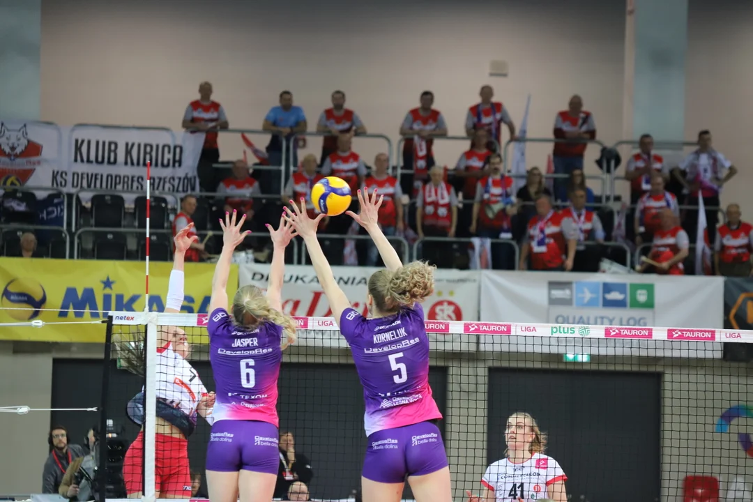 Tauron Liga: ŁKS Commercecon Łódź - DevelopRes Rzeszów