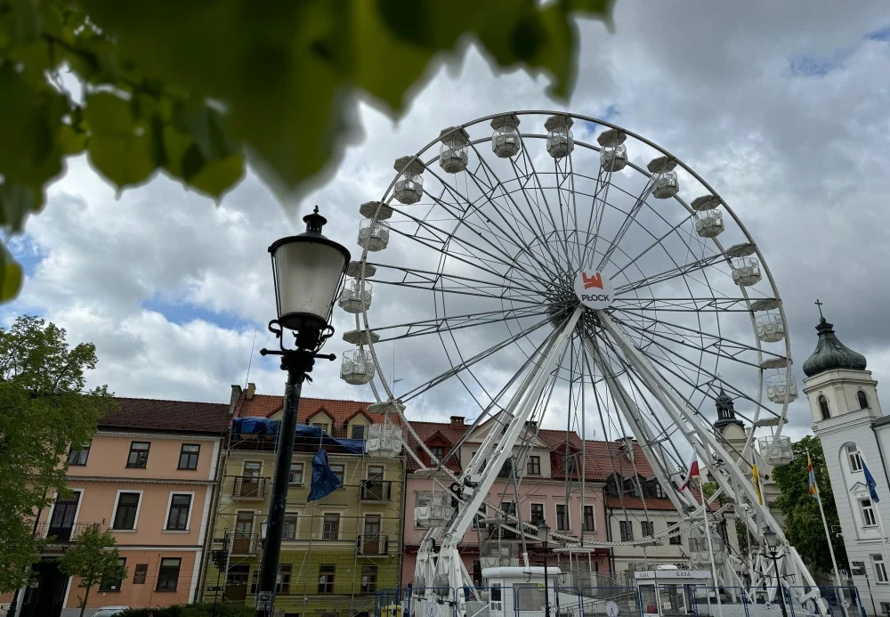 Koło widokowe ponownie w Płocku. Ile zapłacimy za przejazd? - Zdjęcie główne