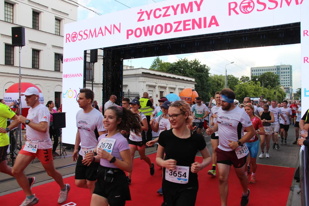 21. Bieg Ulicą Piotrkowską Rossmann Run w Łodzi