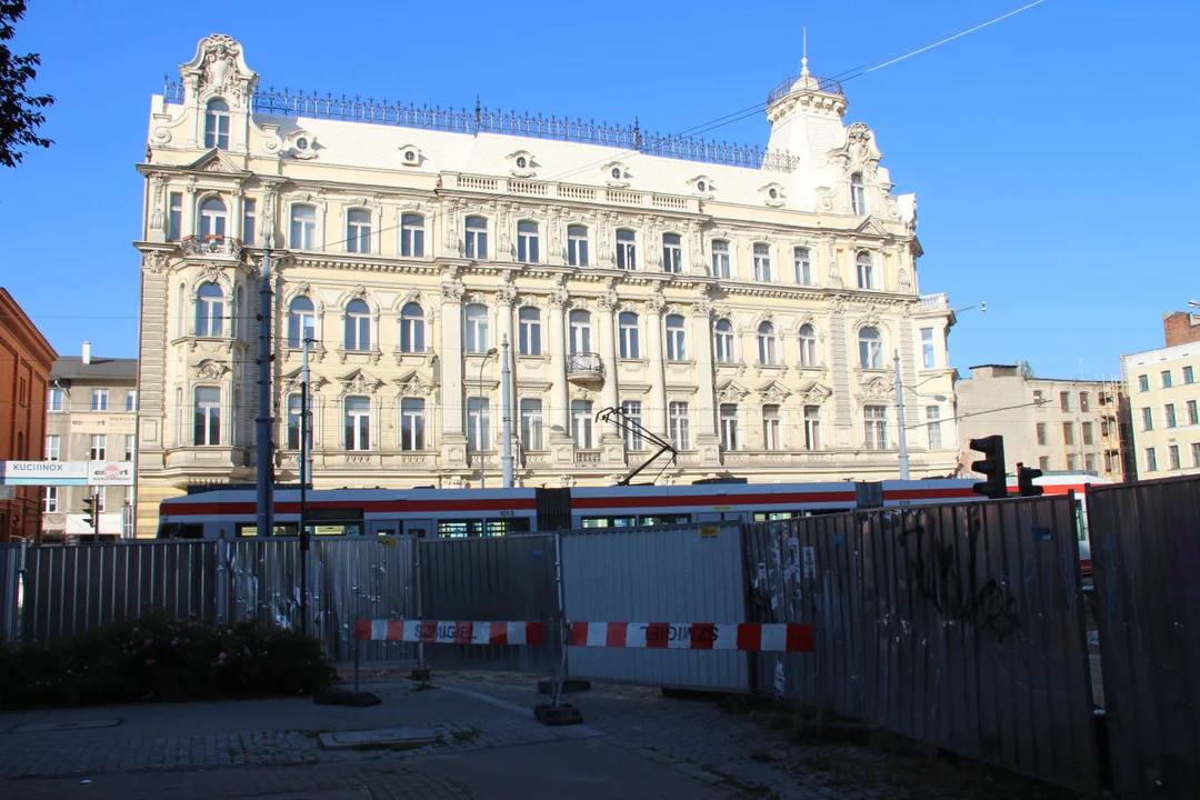 Budowa tunelu kolejowego pod Łodzią - 28.09.2023 r.