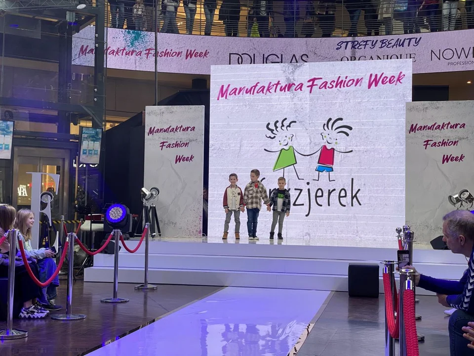 Pokaz mody dziecięcej na 17. Manufaktura Fashion Week