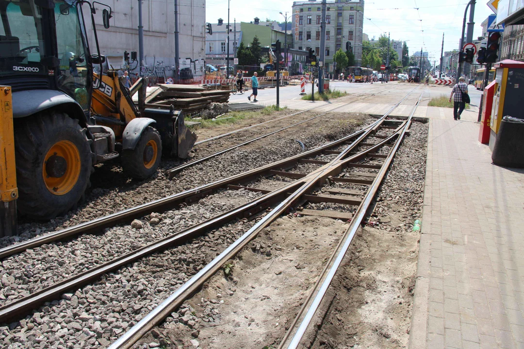 Utrudnienia po wykolejeniu tramwaju w Łodzi