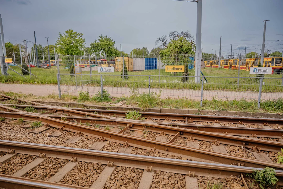 Przebudowa zajezdni tramwajowej Chocianowice - stan na maj 2024 r.