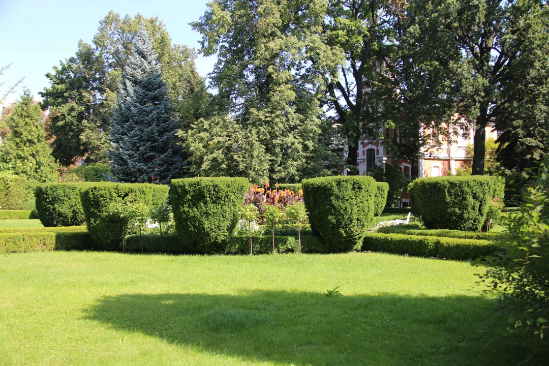 Zachwycający ogród Muzeum Pałacu Herbsta