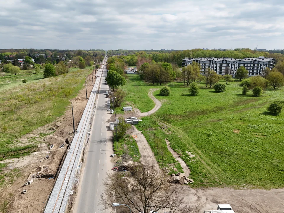 Przebudowa trasy tramwajowej Łódź - Konstantynów Łódzki