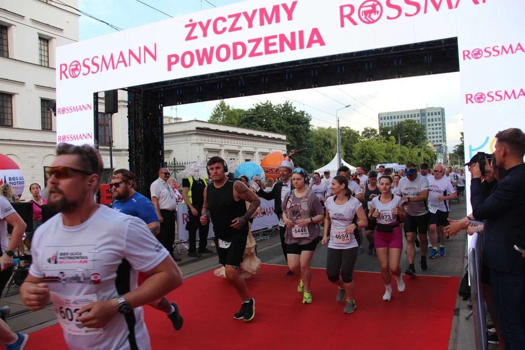 21. Bieg Ulicą Piotrkowską Rossmann Run w Łodzi