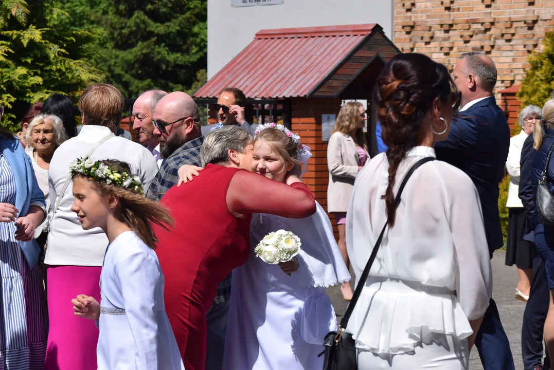 Pierwsza Komunia Święta w parafii Chrystusa Króla w Łodzi