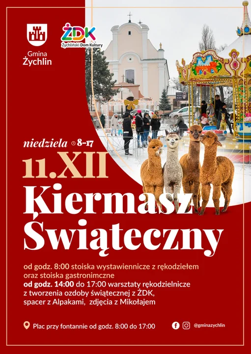 Kiermasz świąteczny w Żychlinie