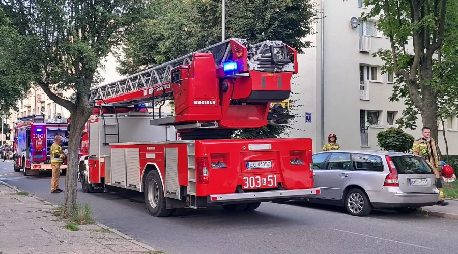 Pożar Wysoka Piotrków