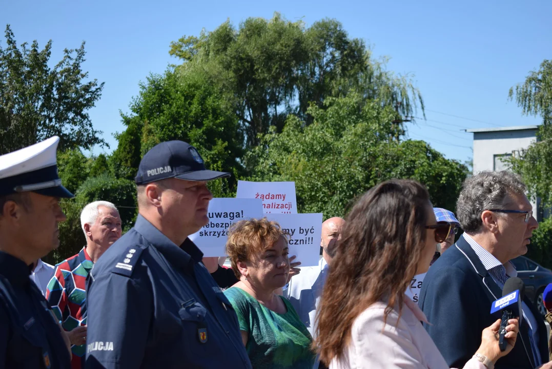 Niebezpieczne skrzyżowanie w Aleksandrowie Łódzkim