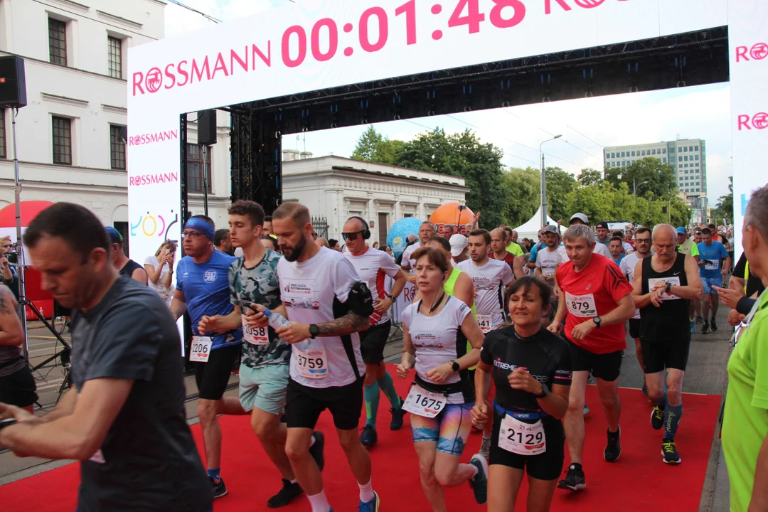 21. Bieg Ulicą Piotrkowską Rossmann Run w Łodzi