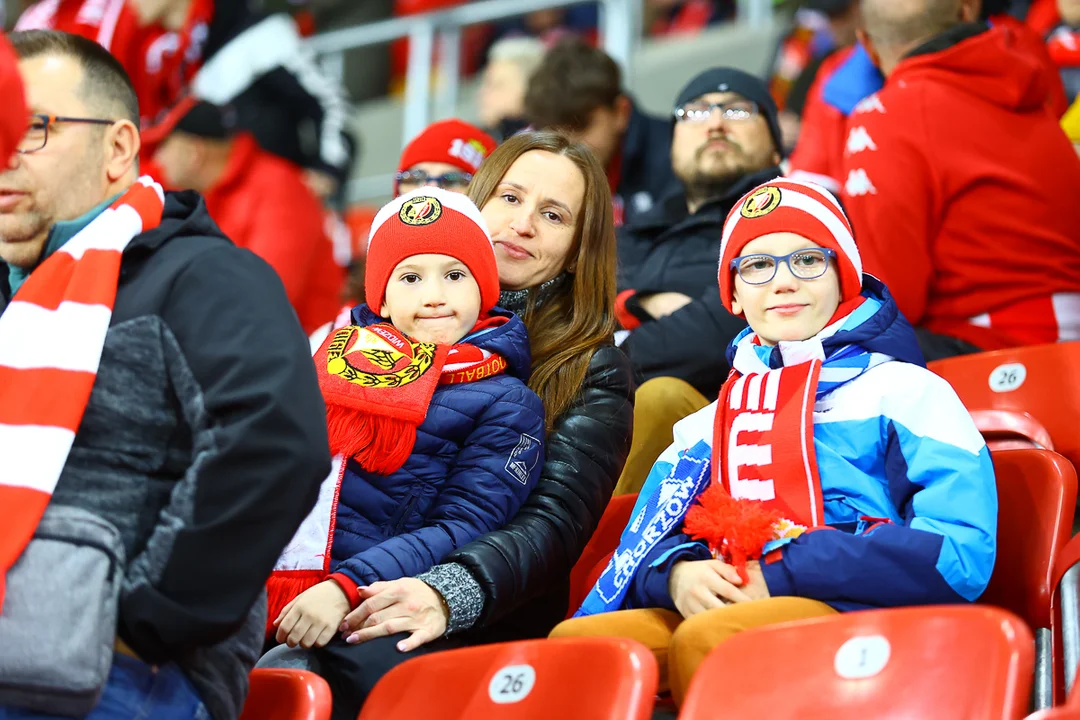 Kibice Widzewa Łódź podczas rundy jesiennej