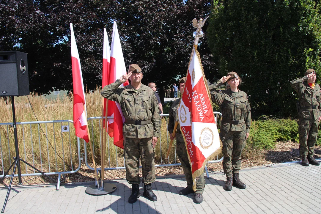 Przysięga wojskowa żołnierzy dołączających do 9 Łódzkiej Brygady Obrony Terytorialnej