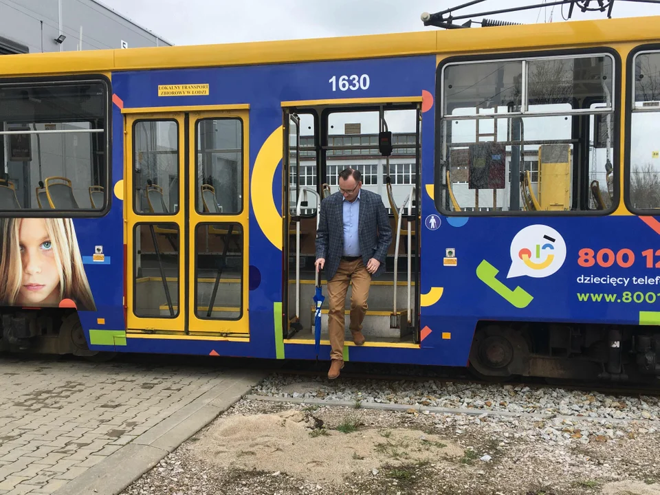 Ten numer, ratuje dzieciom życie. Na ulice Łodzi wyjedzie wyjątkowy tramwaj