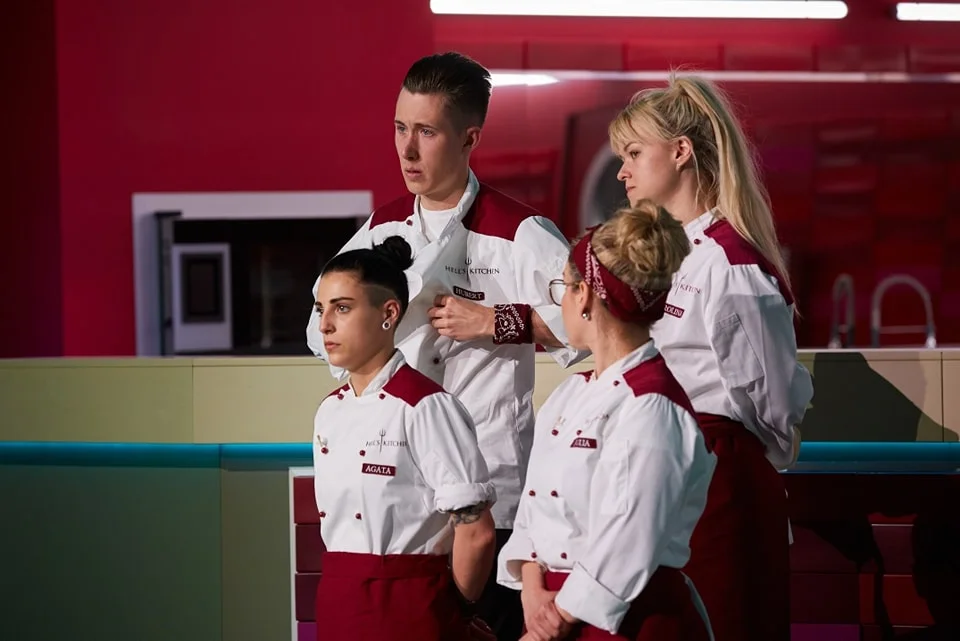 Hubert Jabłoński - łodzianin, kucharz i strażak ochotnik w wielkim finale Hell's Kitchen