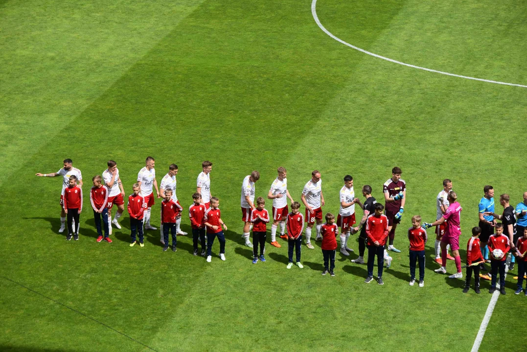 Piłkarskie starcie ŁKS Łódź z Resovią - Stadion Króla 21.05.2023