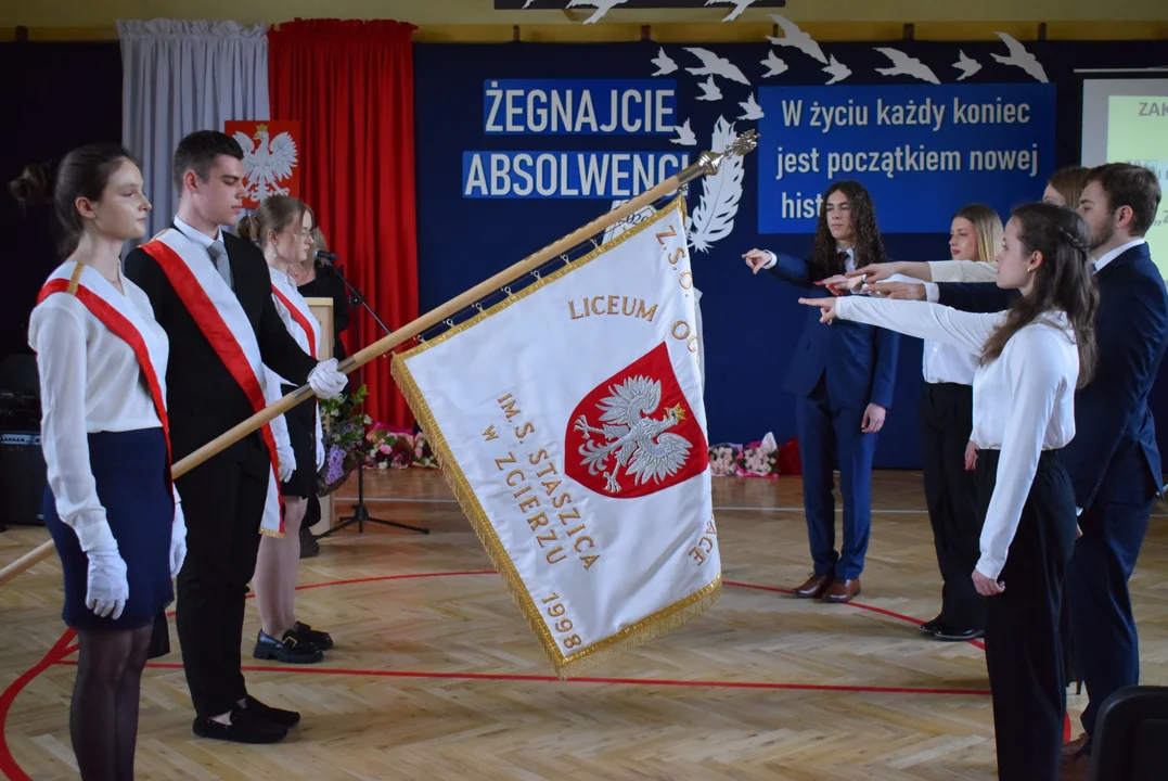 Zakończenie roku maturzystów I LO im. Staszica w Zgierzu